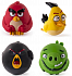Игрушка из серии «Angry Birds» - набор из 4 сердитых птичек  - миниатюра №1
